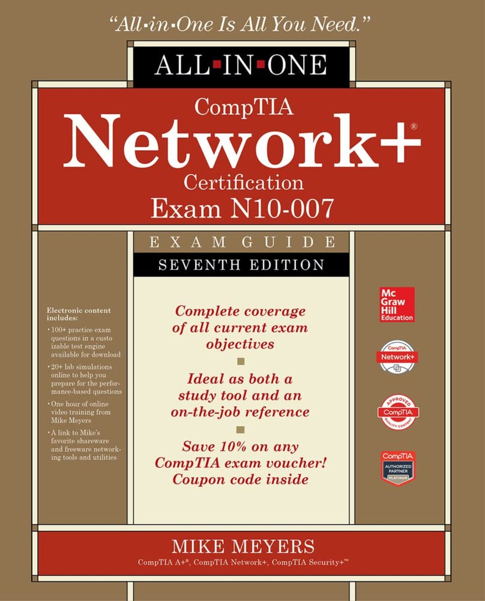 CompTIA Network+ Certification All-in-One Exam Guide, 7th Edition (Exam N10-007)